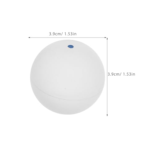 VICASKY 2pcs Single Dot Rubber Elastic Squash Training Balls for Beginners, Hand-Eye Coordination Reaction Trainer, High Bounce Practice Equipment for Squash Sports