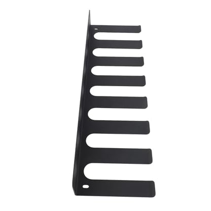 Generic Gym Organizer Rack Versatile Easy Storage Wall Mounted Hanger for Home Gym Home Exercise Equipment for Resistance Bands Barbell Bar Jump Rope, Carbon Steel 17x5x2in