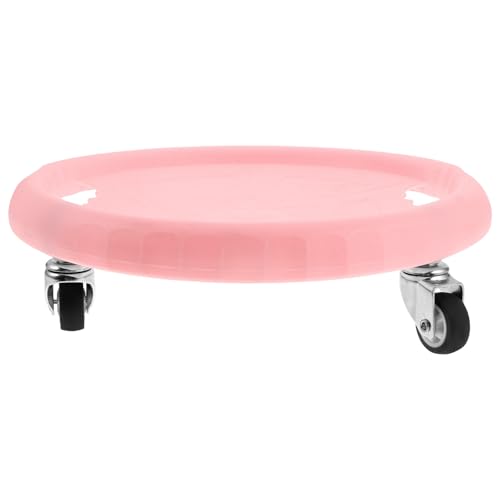 ibasenice Ab Roller Wheel with Knee Pad Core Strength Trainer 4-roller Abdominal Exercise Disc for Home Workout Fitness Floor Sliders for Men and Women