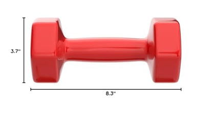 Amazon Basics Vinyl Coated Dumbbell Hand Weights - style: 8 Pounds, Pair
