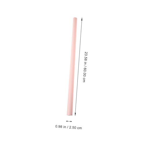 KOMBIUDA Yoga Sticks 2-Pack 23.62In Hunchback Correction Rods Lightweight Back Stretching Tools with Slip-Resistant Surface for Pilates Yoga and Daily Exercise