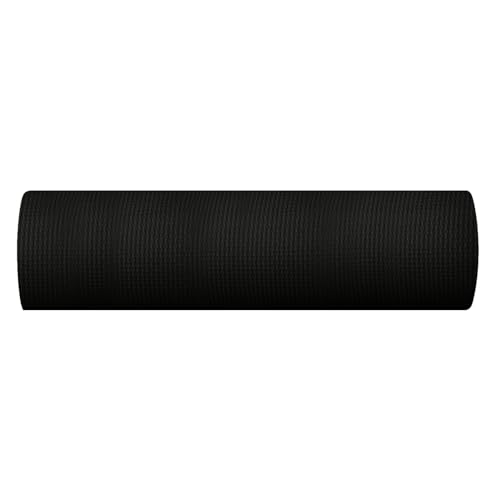 5mm Thick Anti-Tear High Density Non Slip Exercise Mat with Carrying Strap - Hot Yoga Mat for Fitness, Home, Gym, Workouts, Stretching, Pilates - color: Black