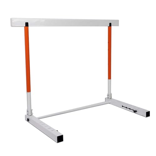 CMYUN Adjustable Hurdles Track and Field, 30"-42" Tall Foldable Hurdles Training Equipment, Portable Training Agility Hurdles for Adult Kid Athletes