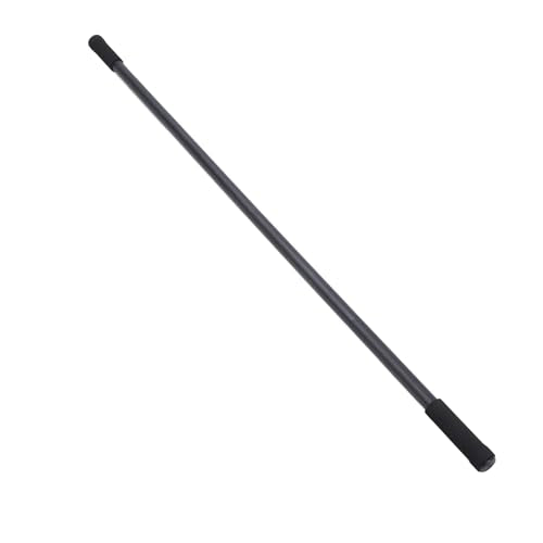 ZJchao 4 Piece Steel Rod Set with Foam Handles for Full Body Stretching Physical Pilates Balance Training Exercise Sticks Home Gym Workout Mobility Rehabilitation