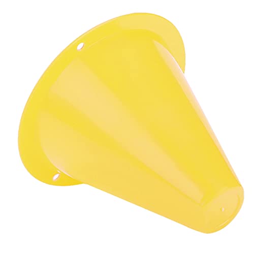 10pcs Soccer Training Cones, Bright Color Football Markers with Flat Square Bottom Design for Soccer Training, Football Practice Accessories - color: Yellow