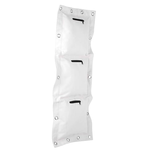 Wing Chun Wall Target, Punch Empty Sand Bag Target with Zipper, Wall Mounted Striking Sand Bag for Boxing Muay Thai (Sanlian)