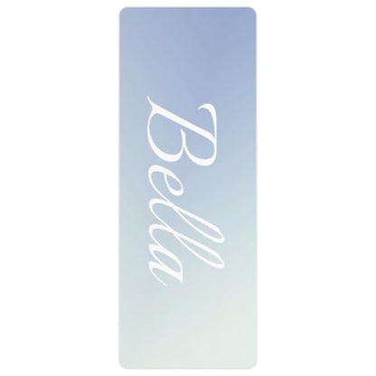 Custom Name Yoga Mat,Personalized Travel Yoga Exercise Mat,Non Slip,Perfect for Kids & Adults,Gradient Color D Series - color: Style 5