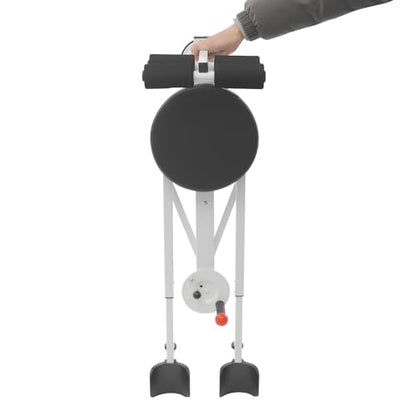 66in Leg Stretcher for Splits Training, Multi-Function Stretching Machine with Sit-Up Bar, Black Alloy Frame Foam Pads, Home Gym Flexibility Equipment