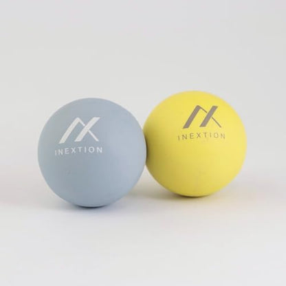Therapy Massage Balls (2-Pack), High-Density Fascia Balls for Targeted Muscle Relaxation & Daily Recovery - Tranquil Blue + Dawn Yellow (65D+50D) - color: Tranquil Blue + Dawn Yellow (65d+50d)