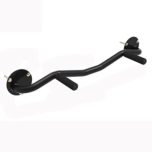 Chin Up Bar Wall Mounted Pull Up Bar, Multi-Handle Steel Fitness Equipment for Home Gym, Safe Load Capacity 300kg - Ideal for Strength Training and Workouts - color: Steel, size: Style 2