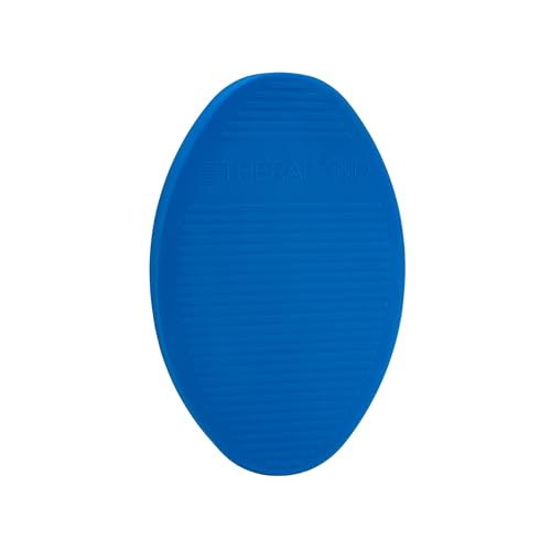 THERABAND Stability Trainer Pad, Intermediate Level, Soft, Blue Foam Balance Pad for Physical Therapy, Exercise Pad for Core Strength, Lightweight Non-Slip Balance Trainer, Portable Foam Pad for Home or Clinic Use