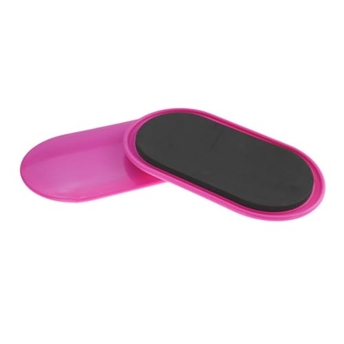 Core Sliders 2-Piece Set, Ab Pads for Beginner Home Workout, Portable Lightweight Sliding Discs for Gym & Dance - color: Pink