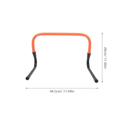 Outanaya Adjustable Soccer Agility Hurdle PVC Plastic Speed Training Equipment Foldable Mini Hurdles for Football Drills and Youth Sports Practice