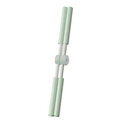 Yoga Body Sticks Stretching Humpback Correction Rod Open Shoulder Bodybuilding Back Posture Training Bar (Green)