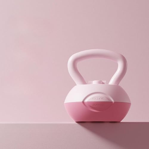 Water Filled Kettlebell, Yoga Fitness Kettlebell,Household,Strength Training, Body Workout Versatile Home Fitness Equipment - color: Pink