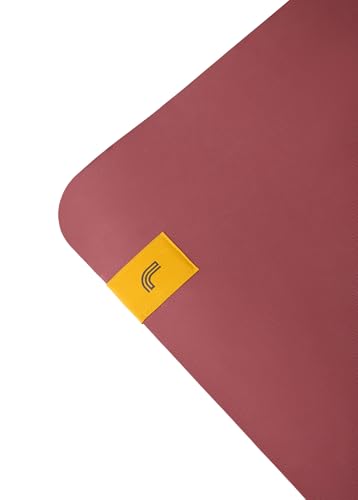 Lolë Pose Yoga Mat for Women with Strap Carrier | Non-Slip 5mm Thick Exercise Mat | Ideal for Hot Yoga & Pilates | PVC-Free & Sweat-Resistant - color: Desert Rose K768