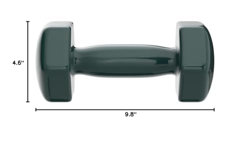 Amazon Basics Vinyl Coated Dumbbell Hand Weights - style: 15 Pounds, Pair
