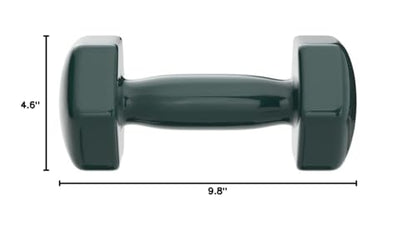 Amazon Basics Vinyl Coated Dumbbell Hand Weights - style: 15 Pounds, Pair