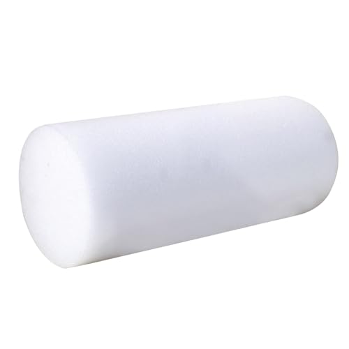 Body Sport Foam Roller, Full Round 6 in. x 18 in. – Lightweight & Durable for Flexibility, Strengthening & Rehab – High-Density Foam for Muscle Reeducation, Spinal Stabilization & Pressure Relief - size: Full Round 6 x 18 in