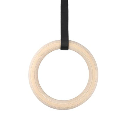VIDI 1 Pair Gymnastic Rings Pull Up Gym for Home Fitness Strength Training. 2.8cm*4.5m Adjustable Straps for Optional