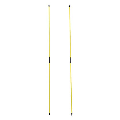 Swing Trainer Epoxy Fiberglass Direction Indicator Stick 48.23in Foldable Practice Stick for Putting Swing Alignment Training for Beginners and Coaches