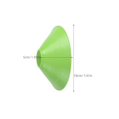 15pcs Soccer Training Cones Agility Markers Sturdy Plastic Disc Cones for Football Drills Outdoor Sports Practice and Agility Training