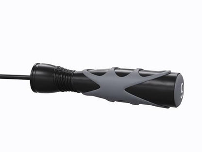 Power Systems Elite Jump Rope - Premium Vinyl & Radial Ball for Max Rotation - size: 9'