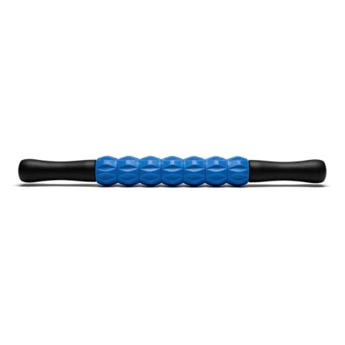 Muscle Massage Roller Stick, 17 Inch, Blue and Black