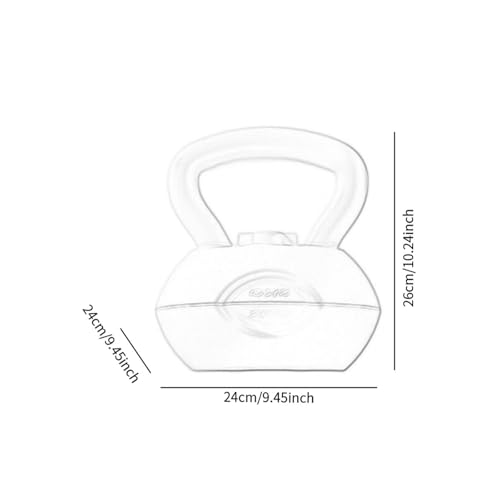 Water Filled Kettlebell,Yoga Fitness Kettlebell,Household,Body Exercise, Women Glute Training Tool Home Fitness Equipment, Pink