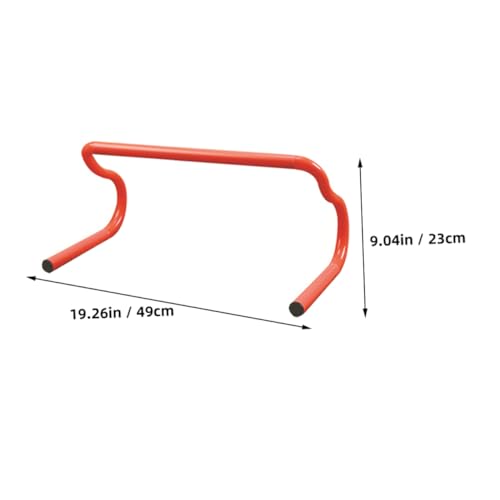 Yardwe 3pcs Adjustable Hurdles Set for Soccer Basketball and Football Training Portable Detachable Agility Equipment for Speed and Agility Drills Lightweight and Compact Design