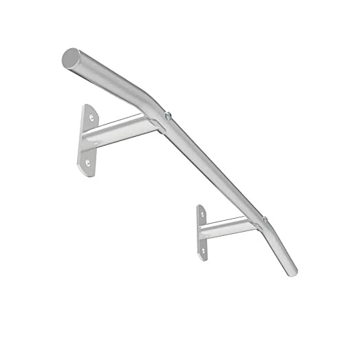 Wall-Mounted Pull-Up Bar for Upper Body Strength Training, Safe and Stable Design, Supports Up to 300kg - Ideal for Home Gym Family Workouts - color: Stainless Steel, size: Style 1