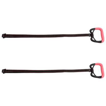 Gymnastic Rings Set with Adjustable Straps Indoor Fitness Training Equipment for Home Workout and Stretching