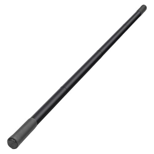 Yoga Stick Sturdy Steel, Stretching Stick with Non-Slip Ends & Foam Handles for Mobility Flexibility & Balance, Exercise Pole for Fitness Posture Correction