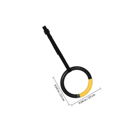 Gymnastic Rings Heavy Duty Adjustable Pull up Rings with 0.5m Large Round Handles for Home Gym Fitness Workout Calisthenics Training