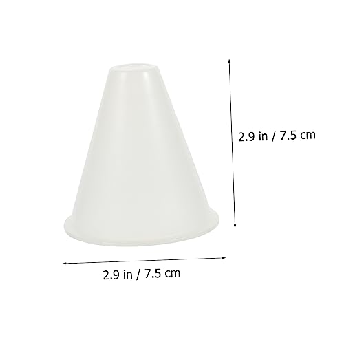 20-Piece Glow-in-The-Dark Roller Skating Training Cones Set Carry Bag Anti-Wind Road Markers for Sports Agility Drills and Obstacle Courses