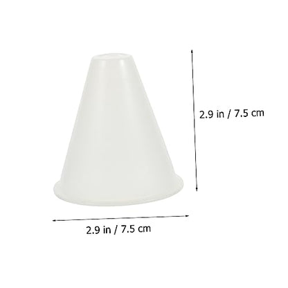 20-Piece Glow-in-The-Dark Roller Skating Training Cones Set Carry Bag Anti-Wind Road Markers for Sports Agility Drills and Obstacle Courses