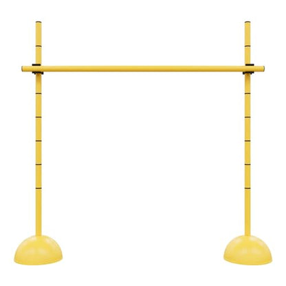 Power Systems Adjustable Plyometric Hurdles Set of 4, 12”– 40” Height, Speed & Agility Training Equipment for Athletes, Soccer, Football, Track & Field, Indoor/Outdoor Use