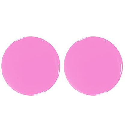 Exercise Core Sliders, Core Sliding Discs, Light and Portable Exercise Gliding Discs, for Carpet Hardwood Floor (Pink Sliding Basin + Five-Piece Set + Cloth Bag)