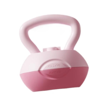 Water Filled Kettlebell,Yoga Fitness Kettlebell,Household,Body Exercise, Women Glute Training Tool Home Fitness Equipment, Pink