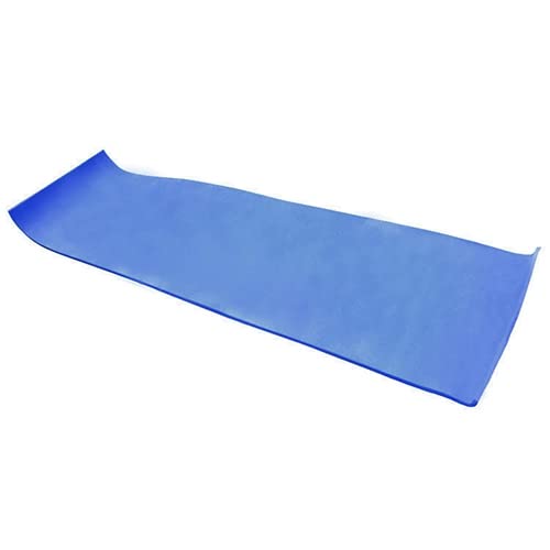 Worparsen Lightweight Aluminium Foil Foam Yoga Mat, Anti-Tear Fitness Workout Mat Outdoor Picnic Pad for Pilates, Floor Exercises Random