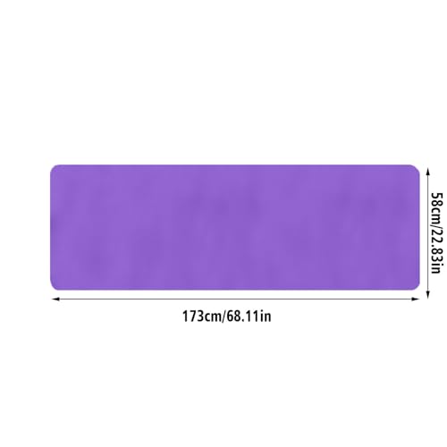 Non Slip Yoga Mat 1/5" Thick High Density Non Slip Anti-Tear Exercise Mat with Carrying Strap Hot Yoga Mat for Pilates, Workouts, Floor, Home Yoga, Stretching, Fitness, Gym