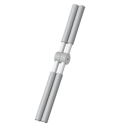 Yoga Postures Stick – Yoga Exercise Stick, Stretch Mobility Pole, Adjustable Pilates Training Bar, Portable Rehabilitation Fitness Tool | Lightweight Stretching Aid for Office Gym Travel Home - color: Gray