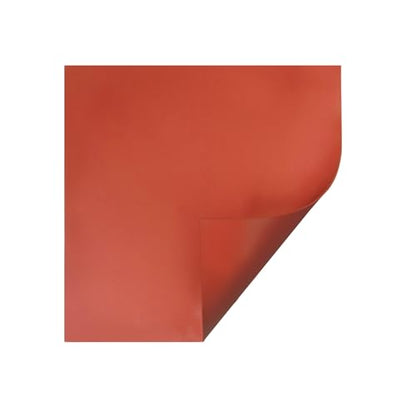 1/8" x 12" x 12" Red Silicone Rubber Sheet 60A Durometer Silicone Mat - size: 12 x 12 x1/8“, style: Red, No Adhesive