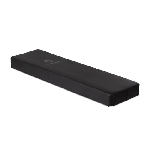 Titan Fitness Hefty Replacement Pad, Competition Flat Bench, Extra Wide Pad, Enhanced HeftyGrip Vinyl, Weight Training Utility Flat Bench Padding