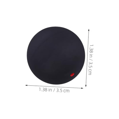 2pcs Professional Squash Practice Ball Reaction Training Hand Eye Coordination Trainer Single Dot Bounce Balls Indoor Outdoor Sports