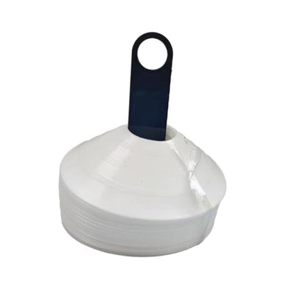 50 Pack Soccer Training Cones - Assorted Colors, White