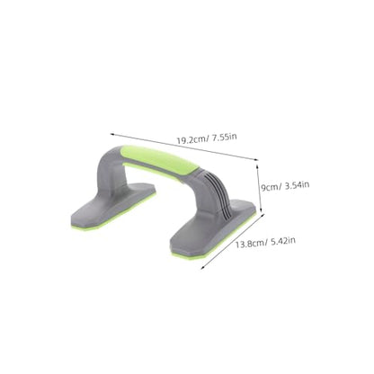 Sosoport Push up Rack Handle Fitness Equipment Pushups Board Board Home Gym Equipment at Home Handstand Bars - color: Green