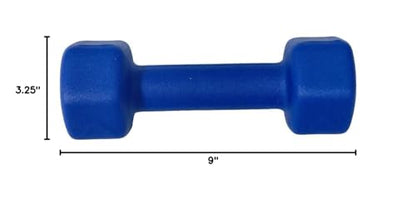 Neoprene Coated Dumbbell Hand Weight Set - style: 8-Pound, Set of 2