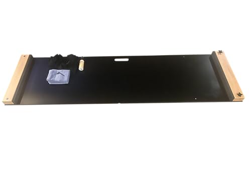 Adjustable Slide Board (5ft or 6ft) – Premium Lateral Training Board for Hockey, Speed, Agility & Home Fitness | Includes Booties & Glide Spray