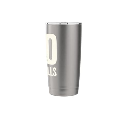 100 Wall Balls Club Funny Functional Fitness Race Training Stainless Steel Insulated Tumbler